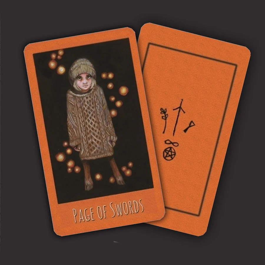 Tarot cards from Maggie Stiefvater’s official website.