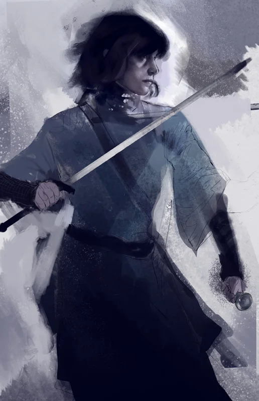 Sabriel by Sebastian Ciaffaglione (via Sebastian Creative)