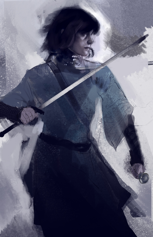 Sabriel by Sebastian Ciaffaglione (via Sebastian Creative)