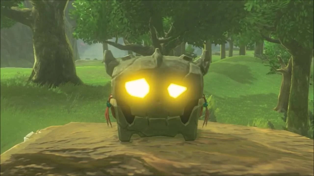 A bokoblin chest in The Legend of Zelda: Breath of the Wild. Source: NintendoFire