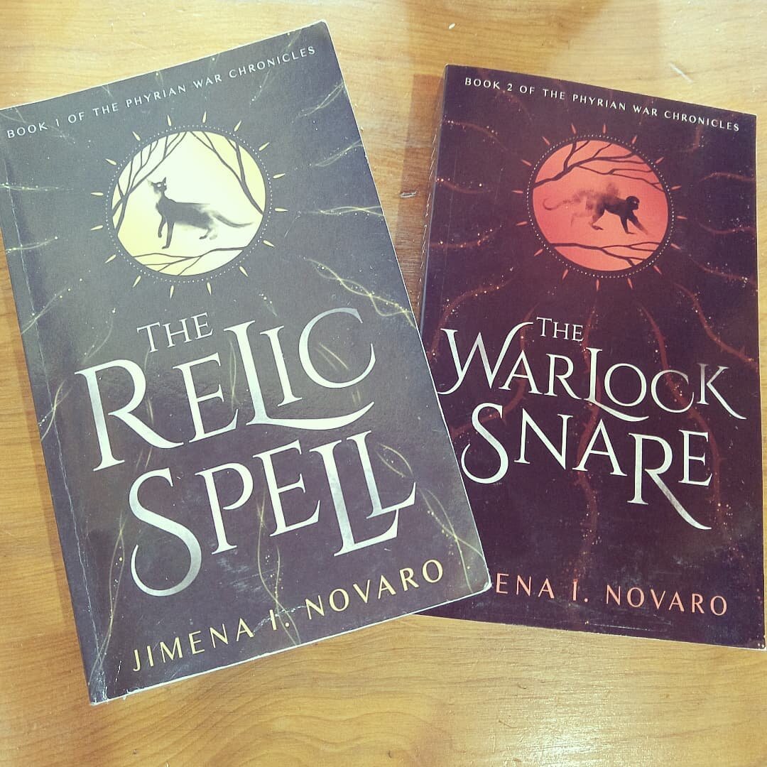 One year ago Monday, the second book in my YA fantasy series The Phyrian War Chronicles came out into the world! The Warlock Snare (Book 2) picks up right where The Relic Spell (Book 1) left off, with our heroes fighting to rescue their friend from t