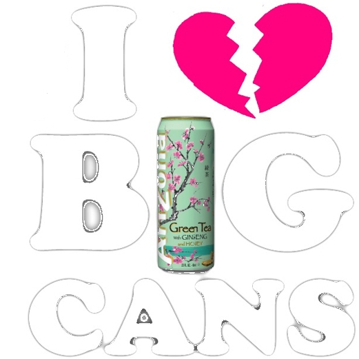 Image developed by Youth Food Educators student targeting AriZona beverages.