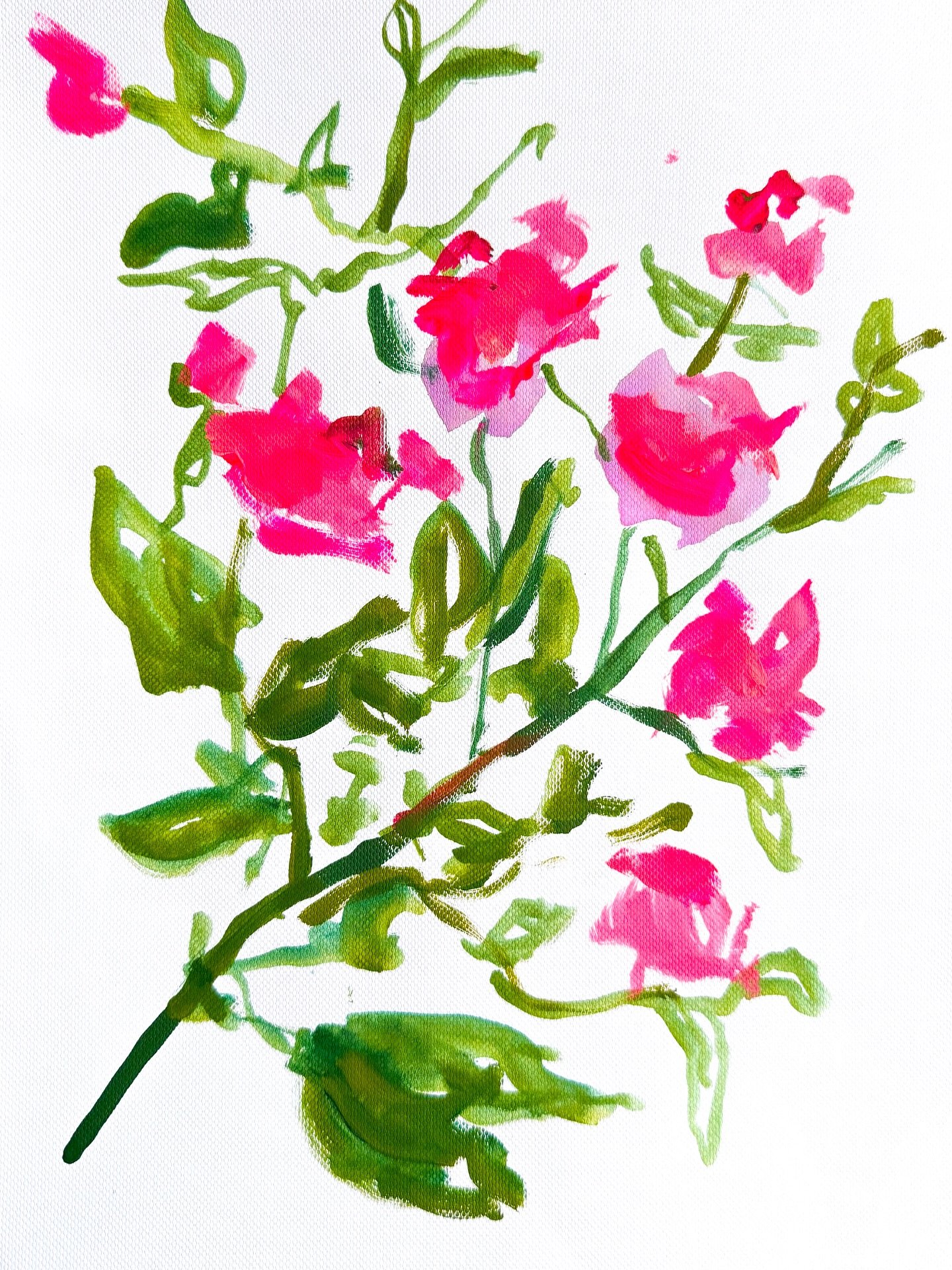Florals for days! 🌺 There will be at least 15 original floral paintings on paper, canvas board, and cradled wood panel up on the site next week 🤗

My paintings from France are due to arrive on Monday so some of those will be added in as well! 

So 