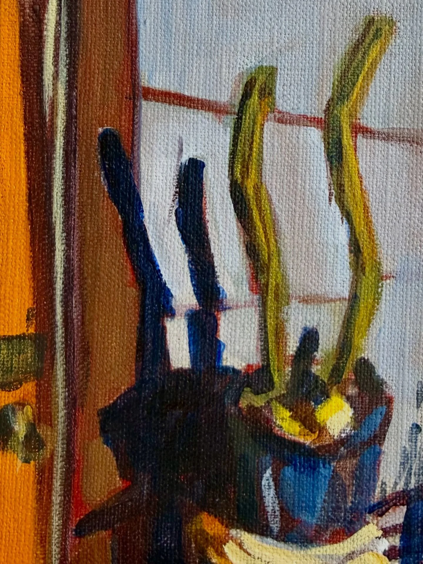 Day 19/100. Finding time to paint but not to post, ironically. 🌵 I&rsquo;m at 25 and counting! A quarter of the way done and it has become somewhat of a daily meditation. 🧘&zwj;♀️ 

#cactus #shadows #100daypaintingchallenge #mollyalexart #art