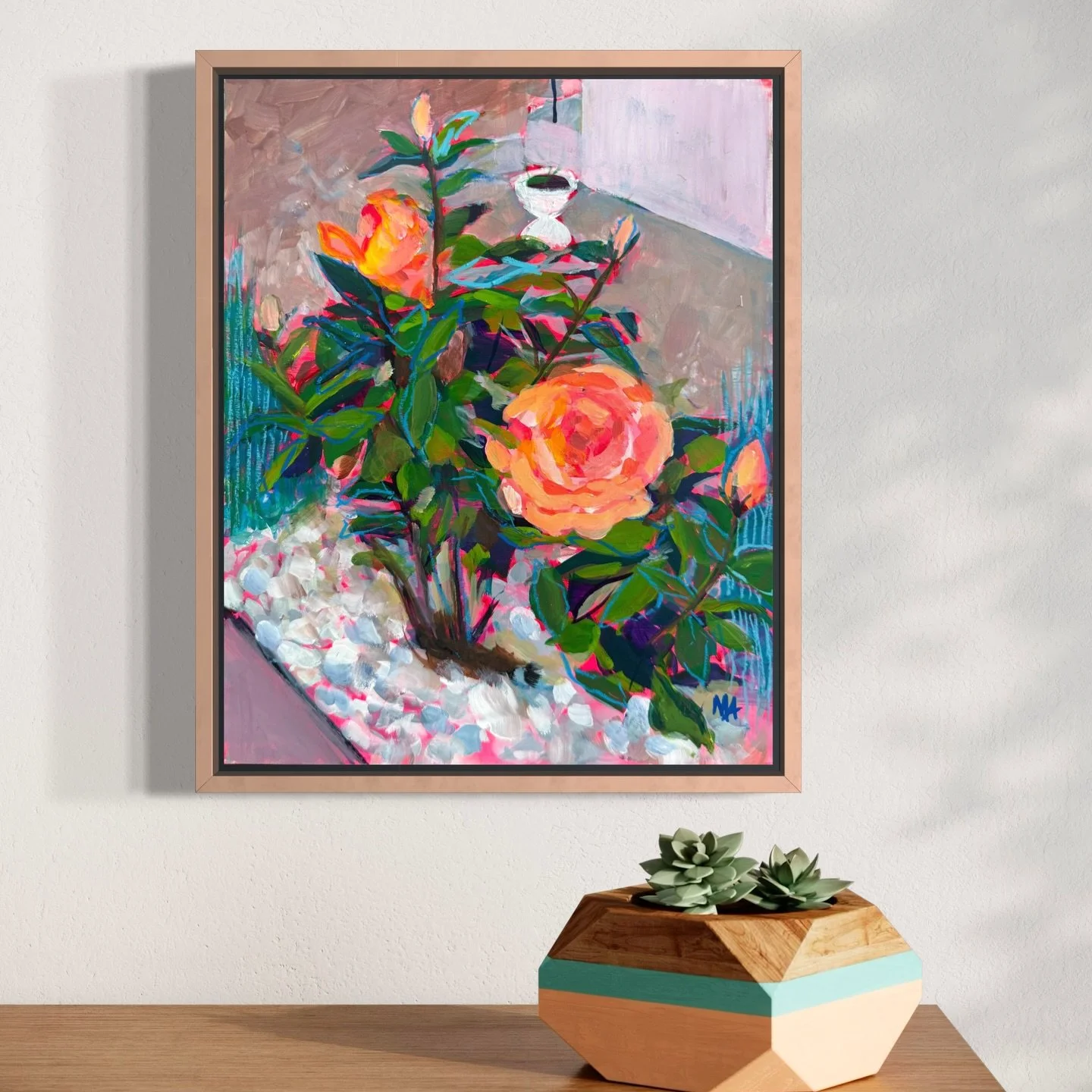 It&rsquo;s here! 🇫🇷&hearts;️🥐 French Connection Pt. 2 is live and eleven original paintings are ready for their new homes! 🏡 

Go to www.mollyalex.com or click the link in bio to shop ☺️ 

#mollyalexart #floralpainting #art #painting #originalart