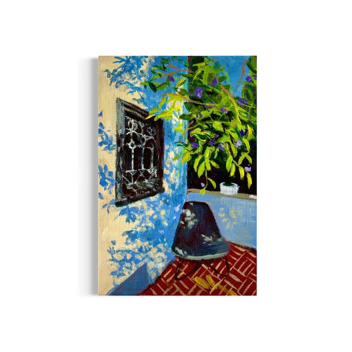 Day 55/100: A Quiet Corner 🍃

Am I allowed to say that I&rsquo;m obsessed with this one?? 🤩 I think I&rsquo;m gonna have to paint a larger one&hellip;and maybe a whole series like this. Should I? 

#art #originalartforsale #mollyalexart #painting #