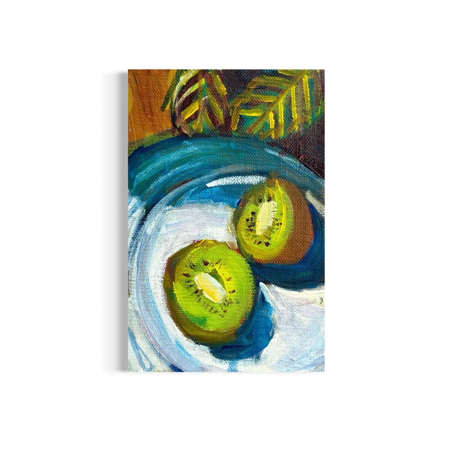 Day 68/100: Kiwi 🥝 

#kiwi #art #mollyalexart #stilllife #originalartforsale