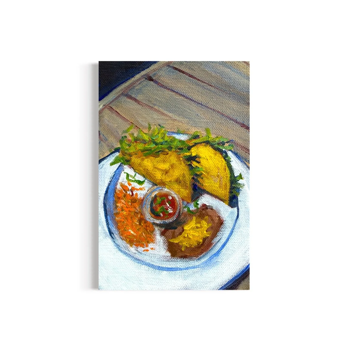 Day 70/100: Tacos 🌮🌮 

#art #tacos #painting #mollyalexart #originalartforsale