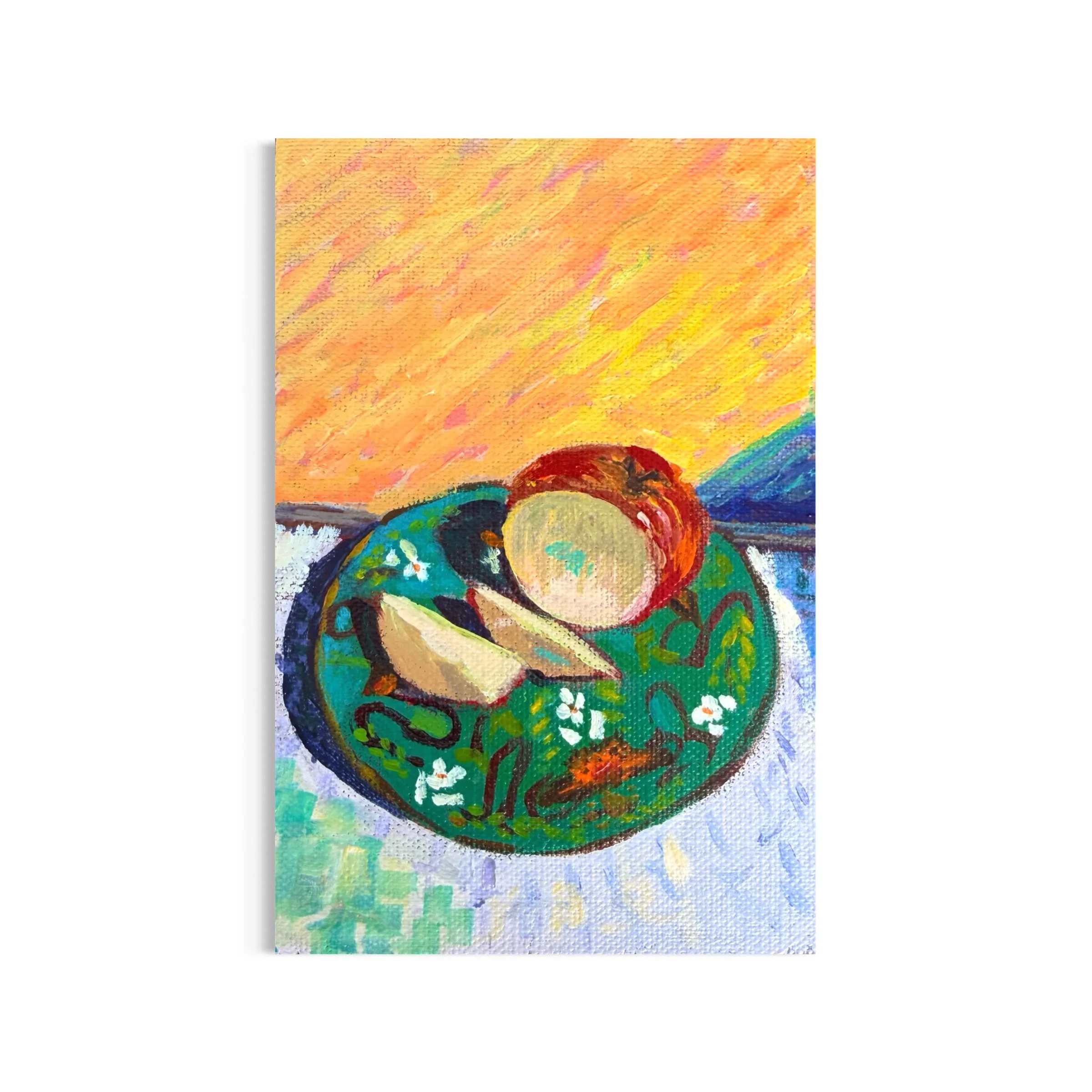 Day ?/100: Apples 🍎 Van Gogh inspired 🎨 

#apples #sandiegoartist #mollyalexart #vangogh