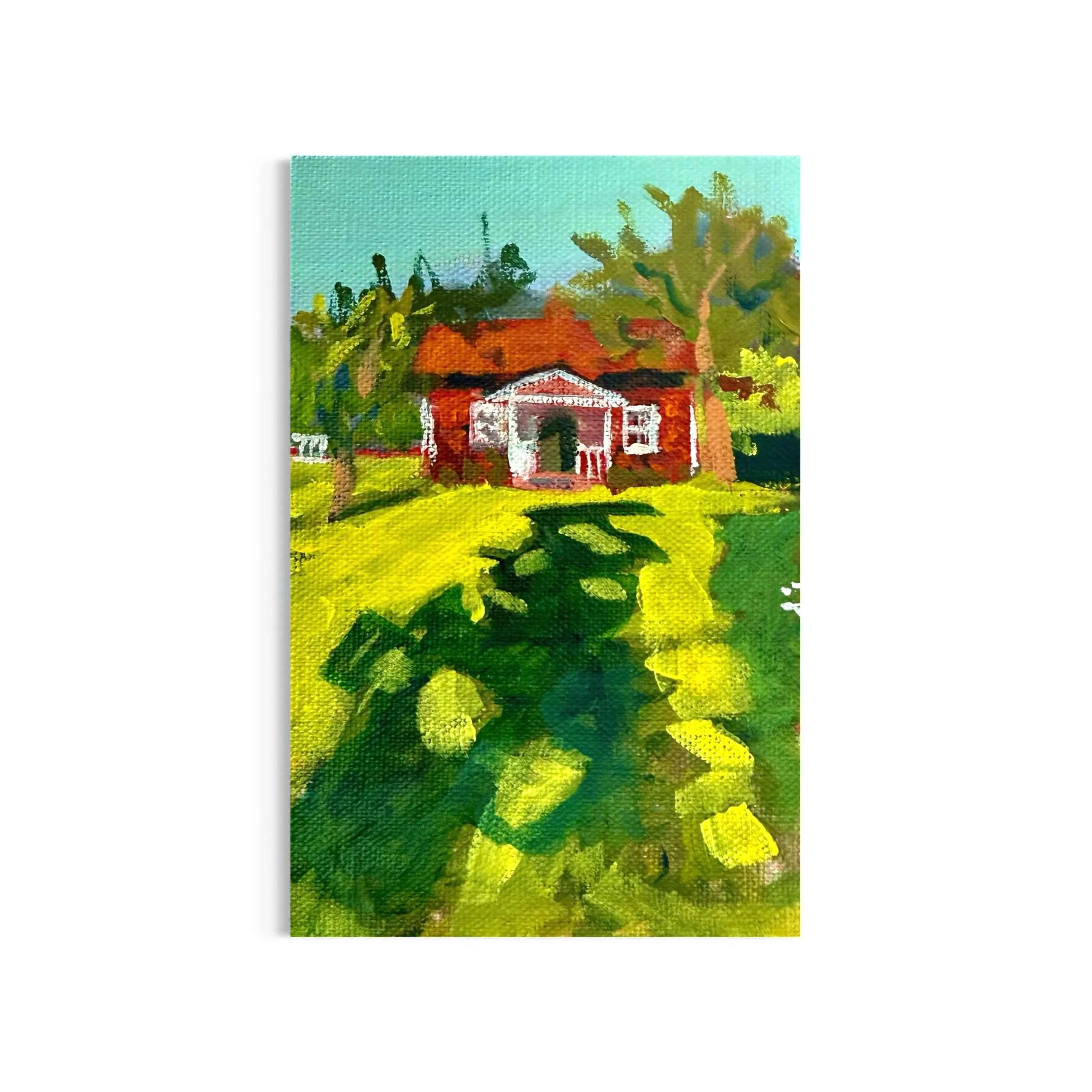 Day 94/100: A very special commission 🇸🇪 ☺️&hearts;️🏡

#sweden #mollyalexart #sandiegoartist #carlsbadartist