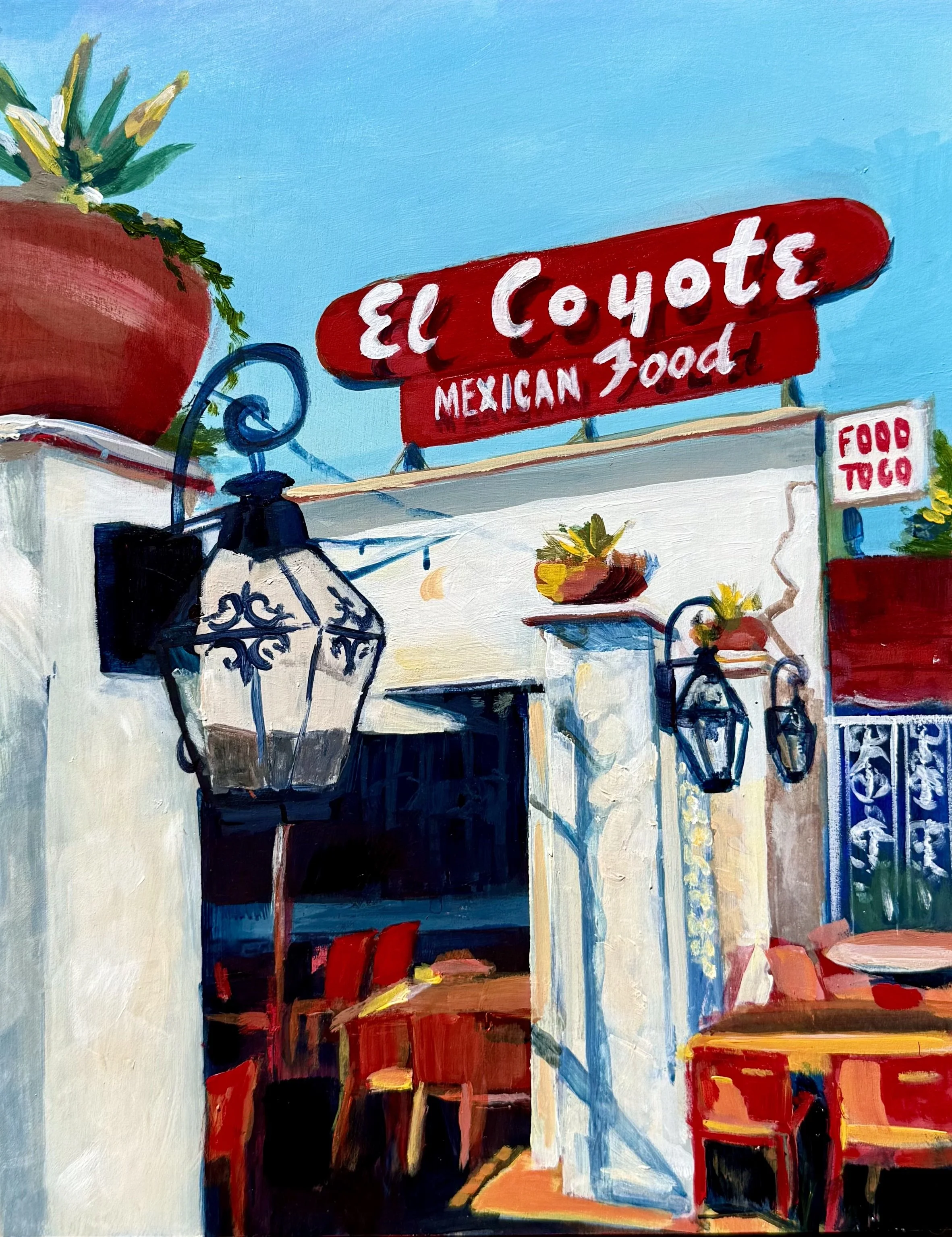 EL COYOTE Limited Edition Giclee Print