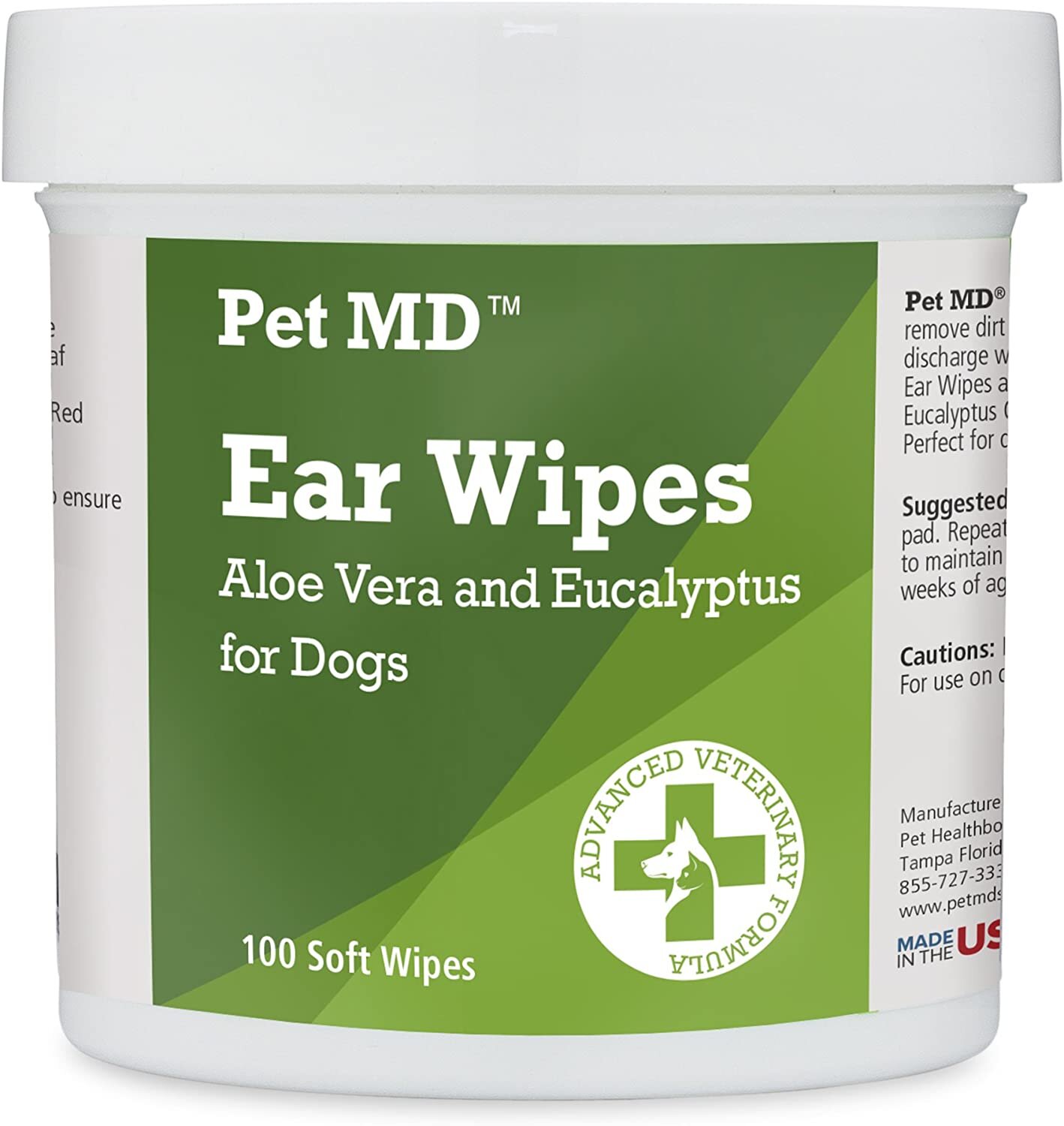 Dog ear wipes