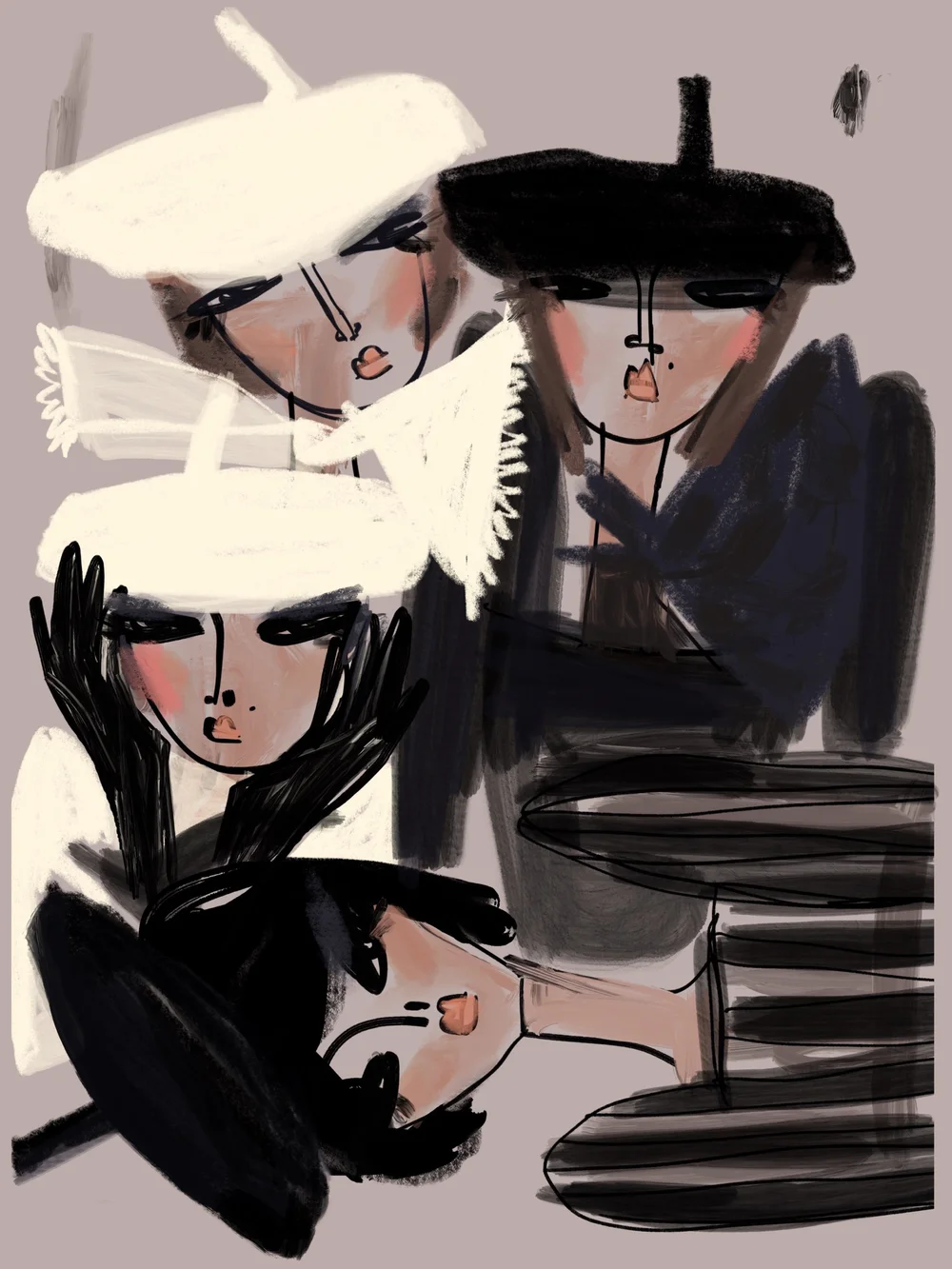 French femme by Annie Naranian — annie naranian