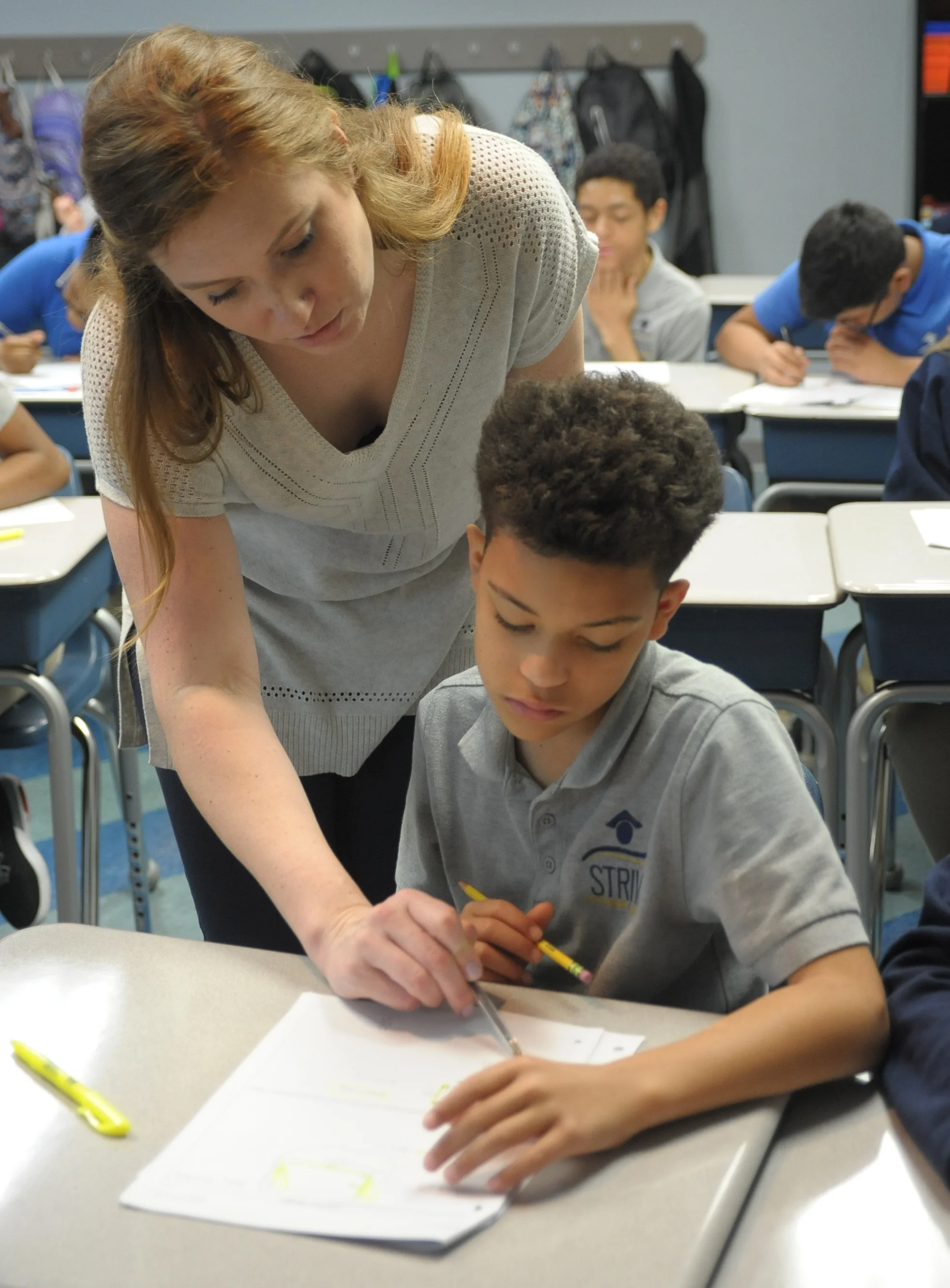 Emily Martin, sixth-grade math and sixth-grade chair at STRIVE Collegiate Academy