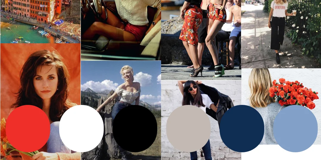 Using Color Palettes to Not Get Bored with your Seasonal Capsule Wardrobe