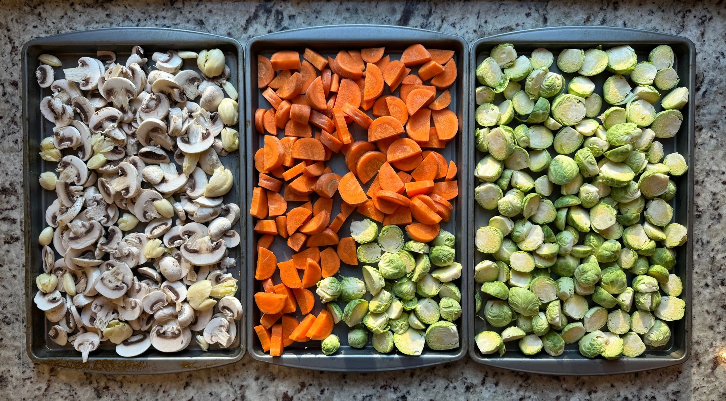 Fresh Oven Roasted Vegetables 