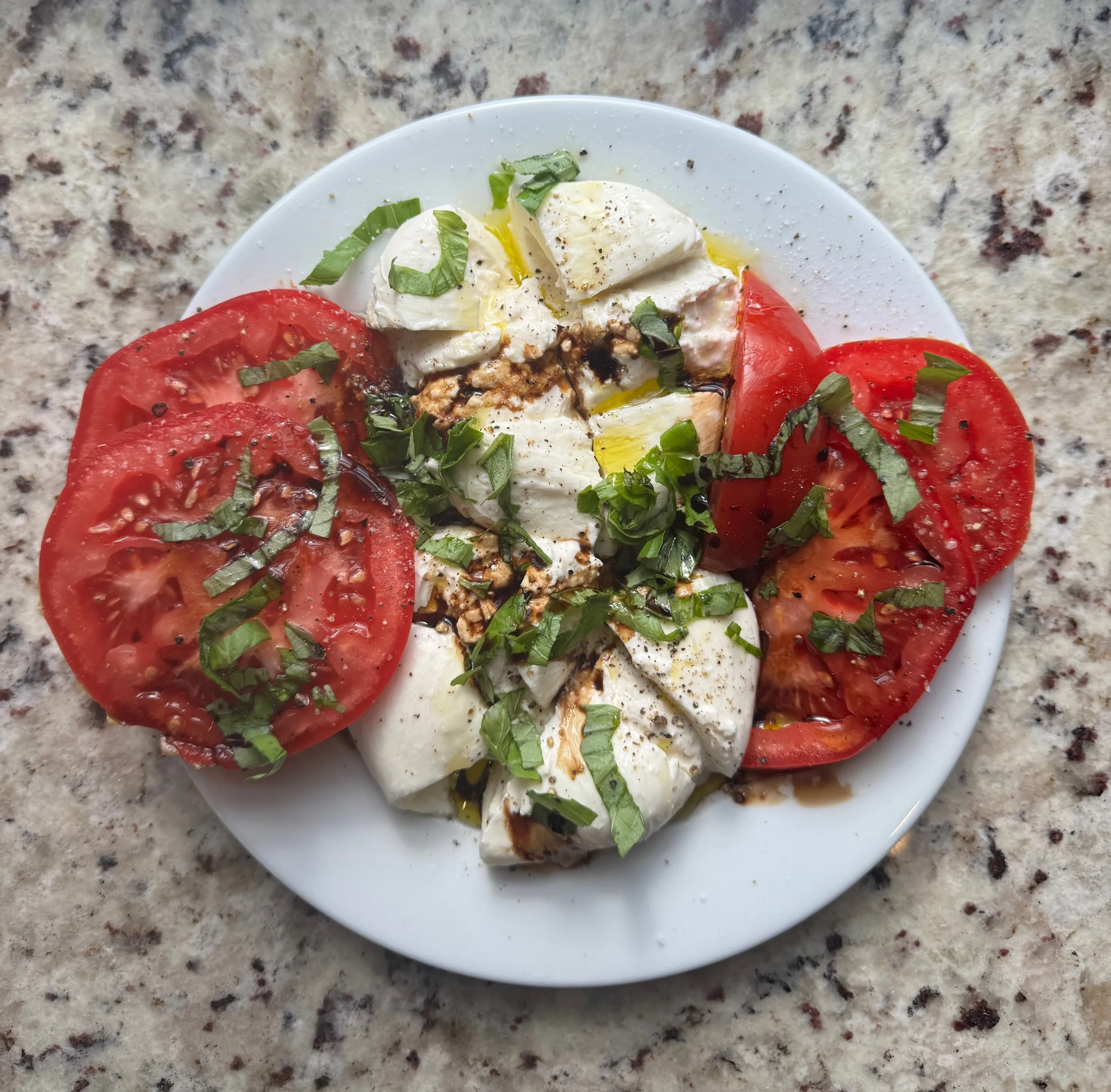 Caprese Salad with Burratta 