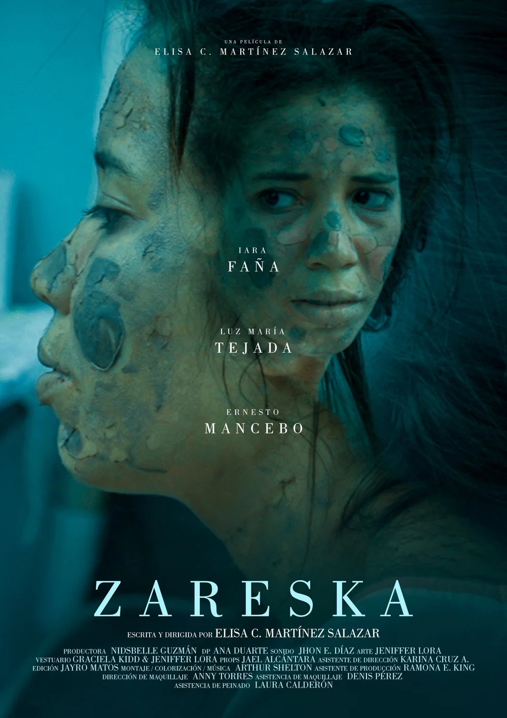 Cartel de Zareska, cortometraje escrito y dirigido por Elisa C. Martínez Salazar