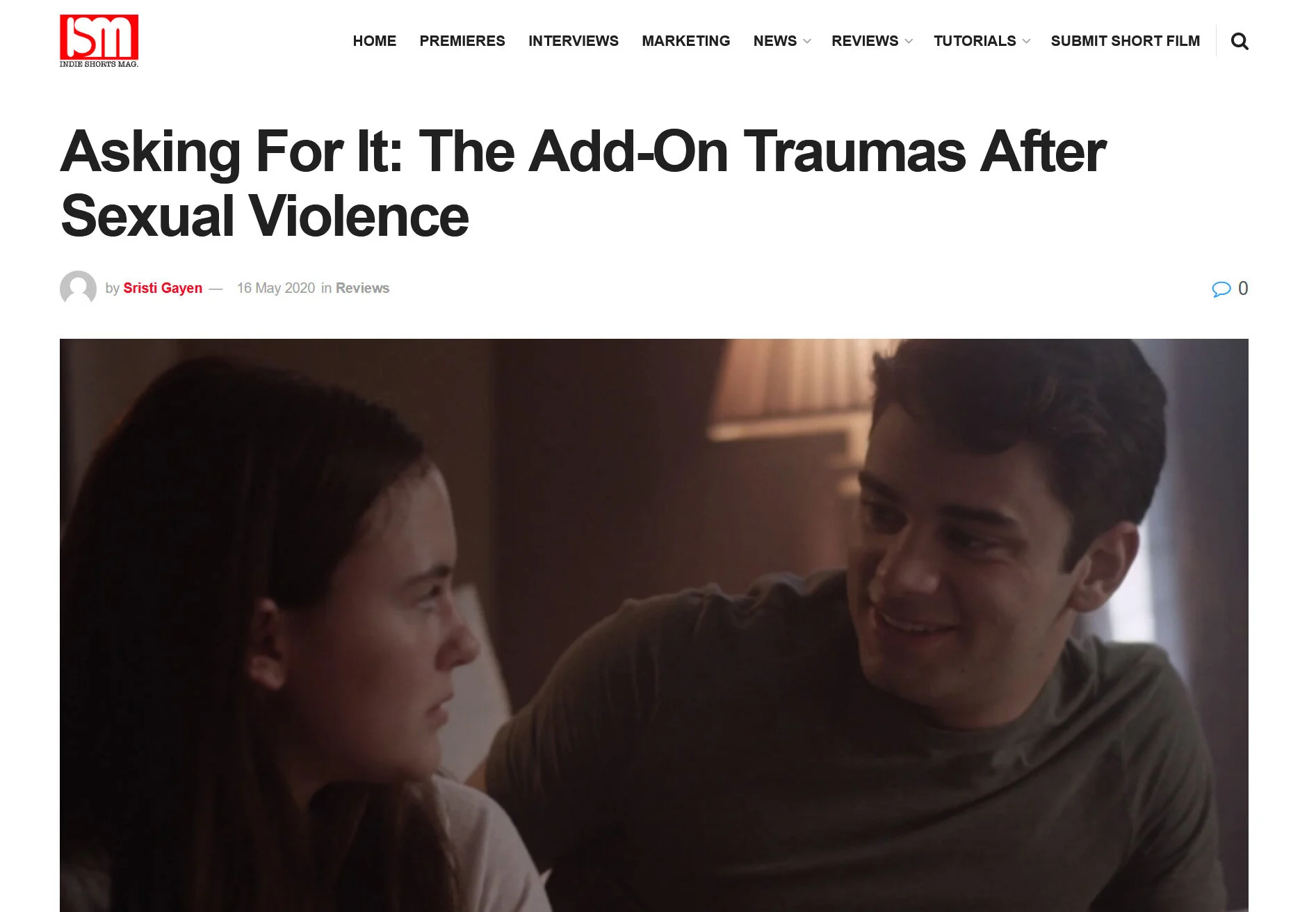 Asking For It: The Add-On Traumas After Sexual Violence