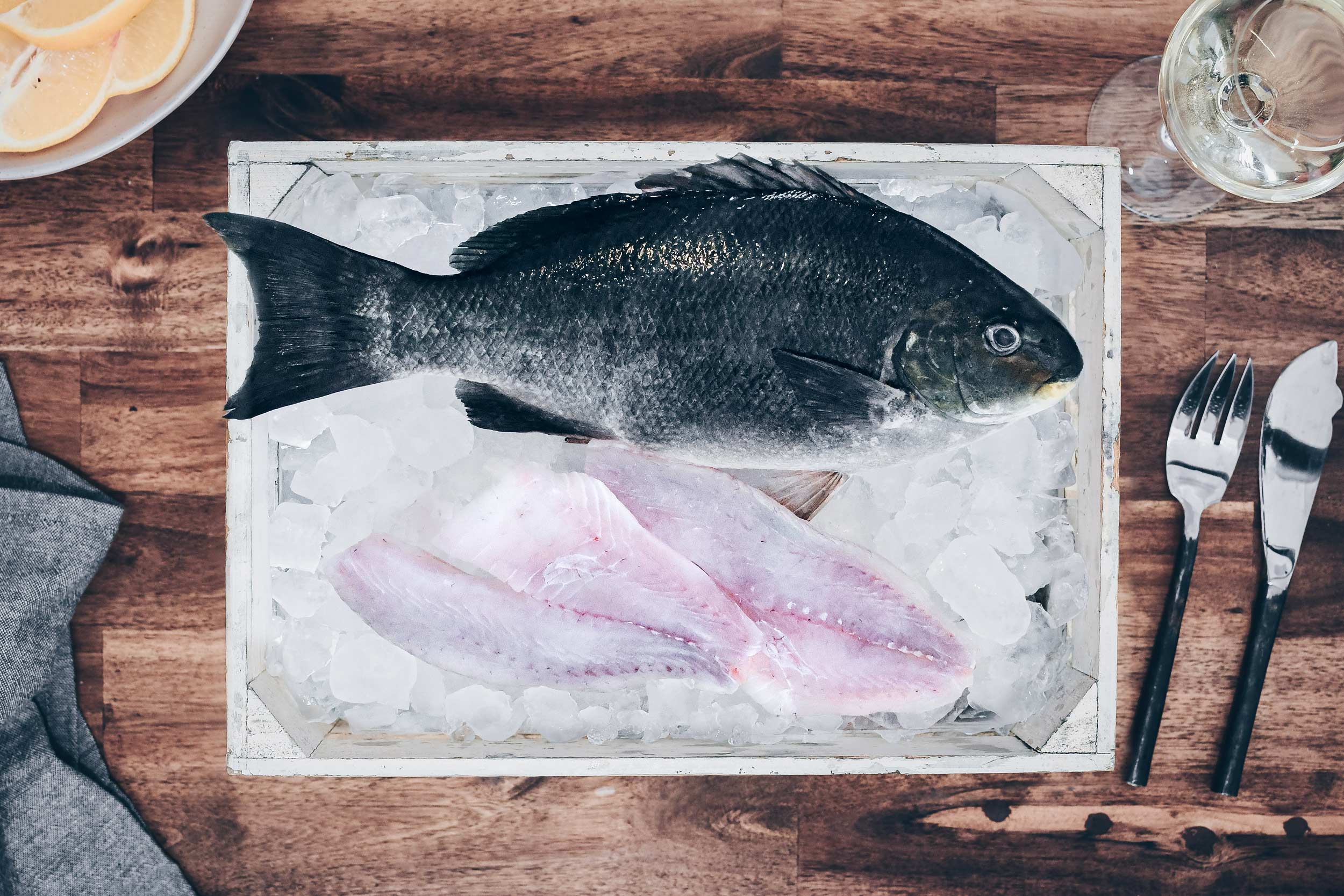 Wild caught Luderick Fillets - Monins Seafood