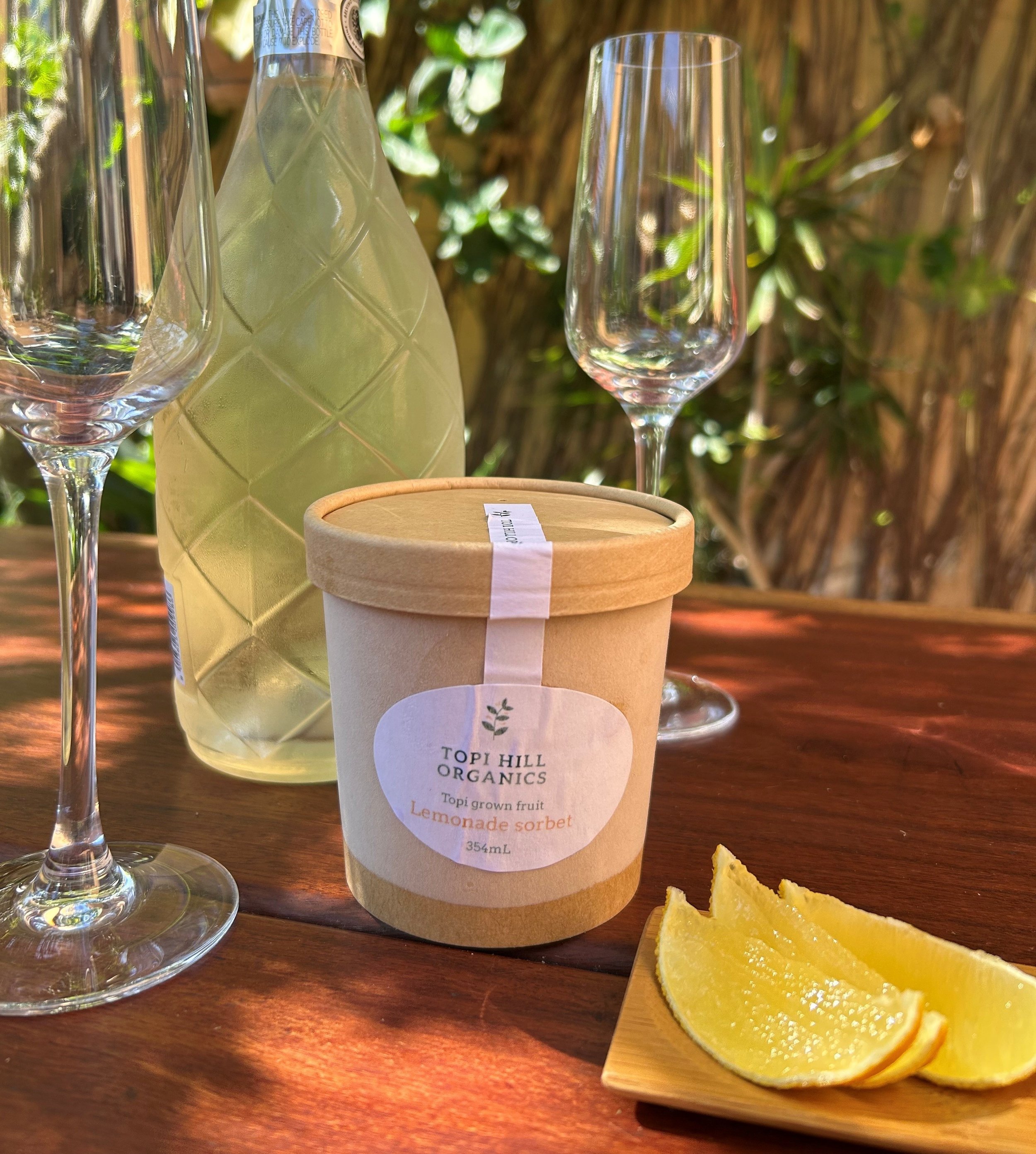 Lemonade Sorbet – Topi Hill Organics