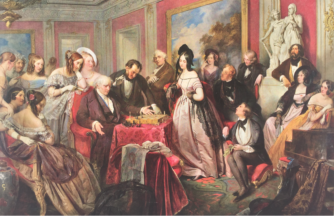 Danhauser’s Chess Game, Girl Power and an staggering amount of wrong assumptions in art criticism