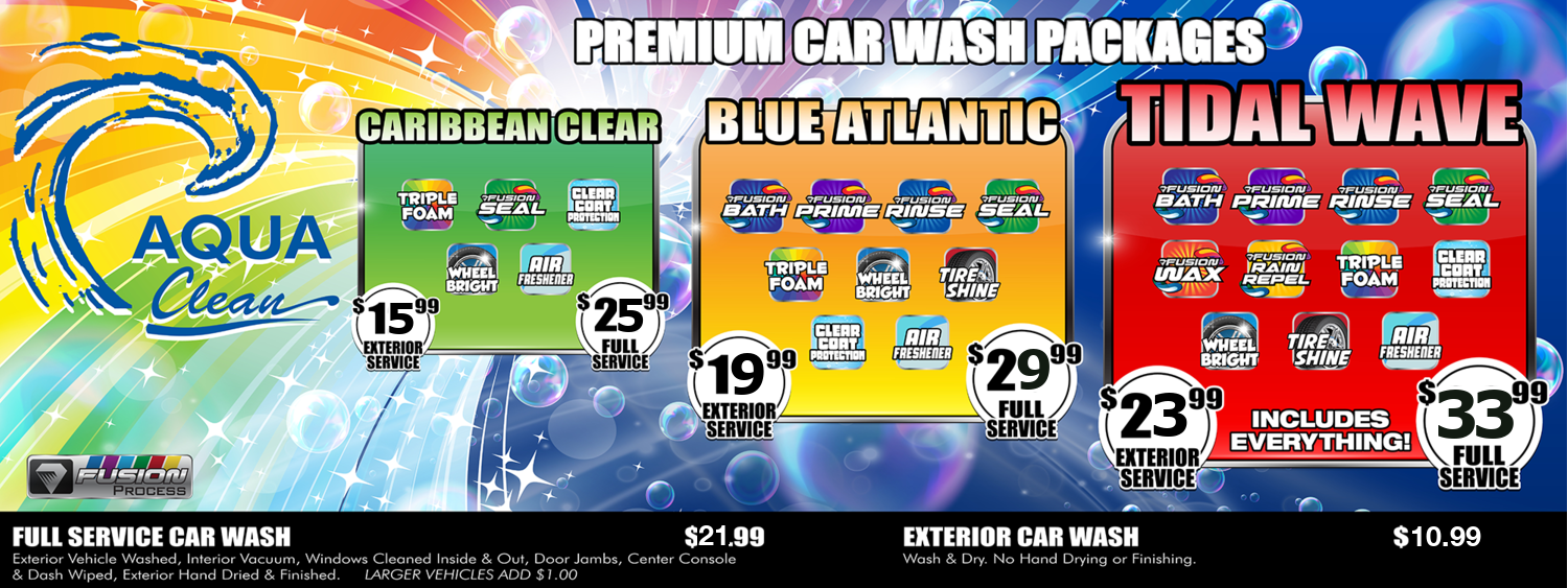 Services — Aqua Clean Car Wash