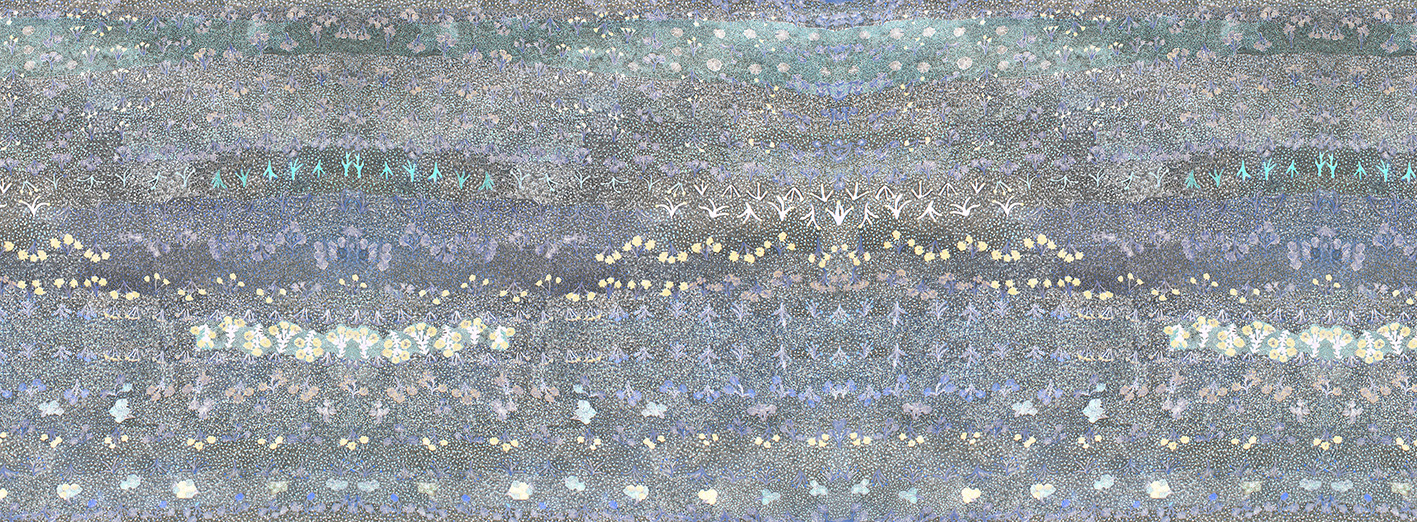 Willie Weston_Ampilatwatja Collection_fabric and wallpaper_Singing Bush Medicine_Twilight.jpg