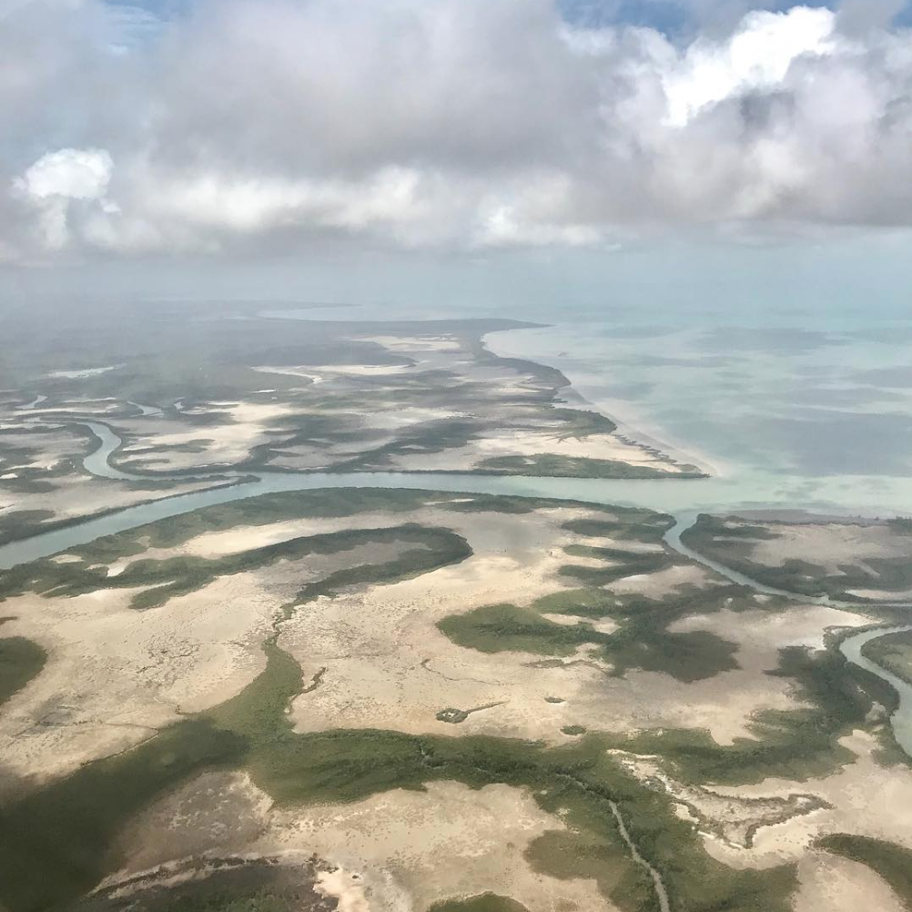Arnhem Land from the air. Photo: Bábbarra Designs.
