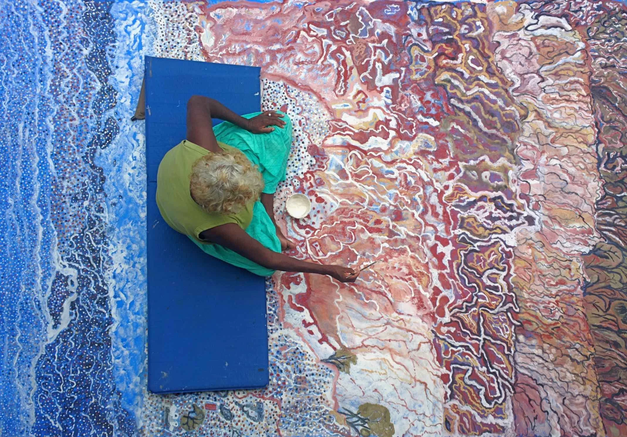 Mavis Ngallametta: colour and alchemy