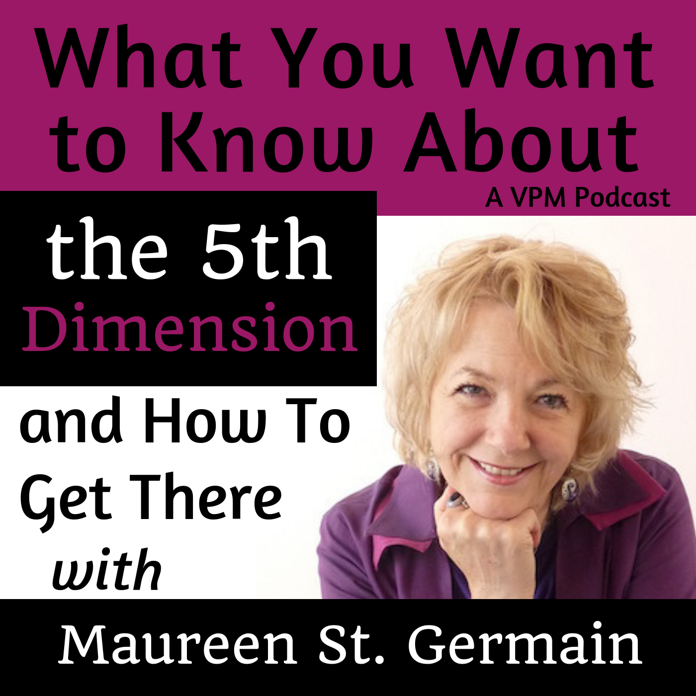 Vibrant Replay! What You Want to Know About the 5th Dimension and How To Get There with Maureen St. Germain