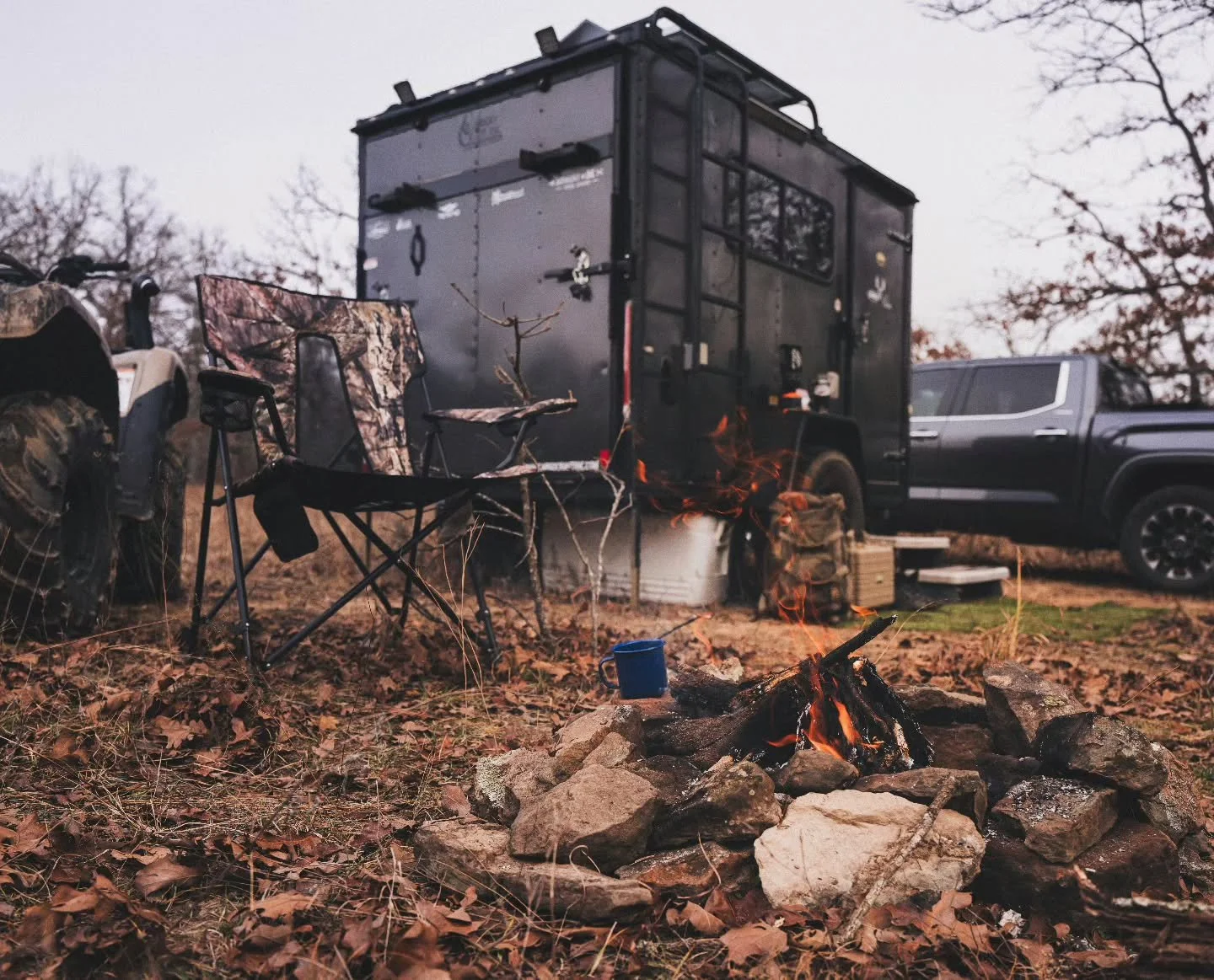 Ready to be out camping again. It'd be better if it was fall, but I'll take a spring campsite right about now. 
.
.
.
.
#camp #campfire #hondapowersports #camping #optoutside
