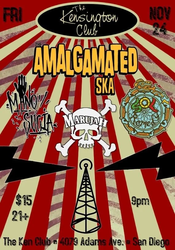 The Amalgamated with Mano Sucia at The Kensington Club