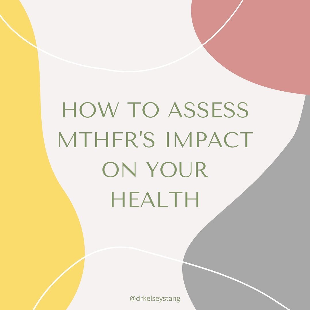 Get tested.

MTHFR can be assessed via blood work, ordered by your provider. However, if you read the article on my website, you'll know that MTHFR is only one of many genetic polymorphisms that we know at this time that can impact health &amp; ferti