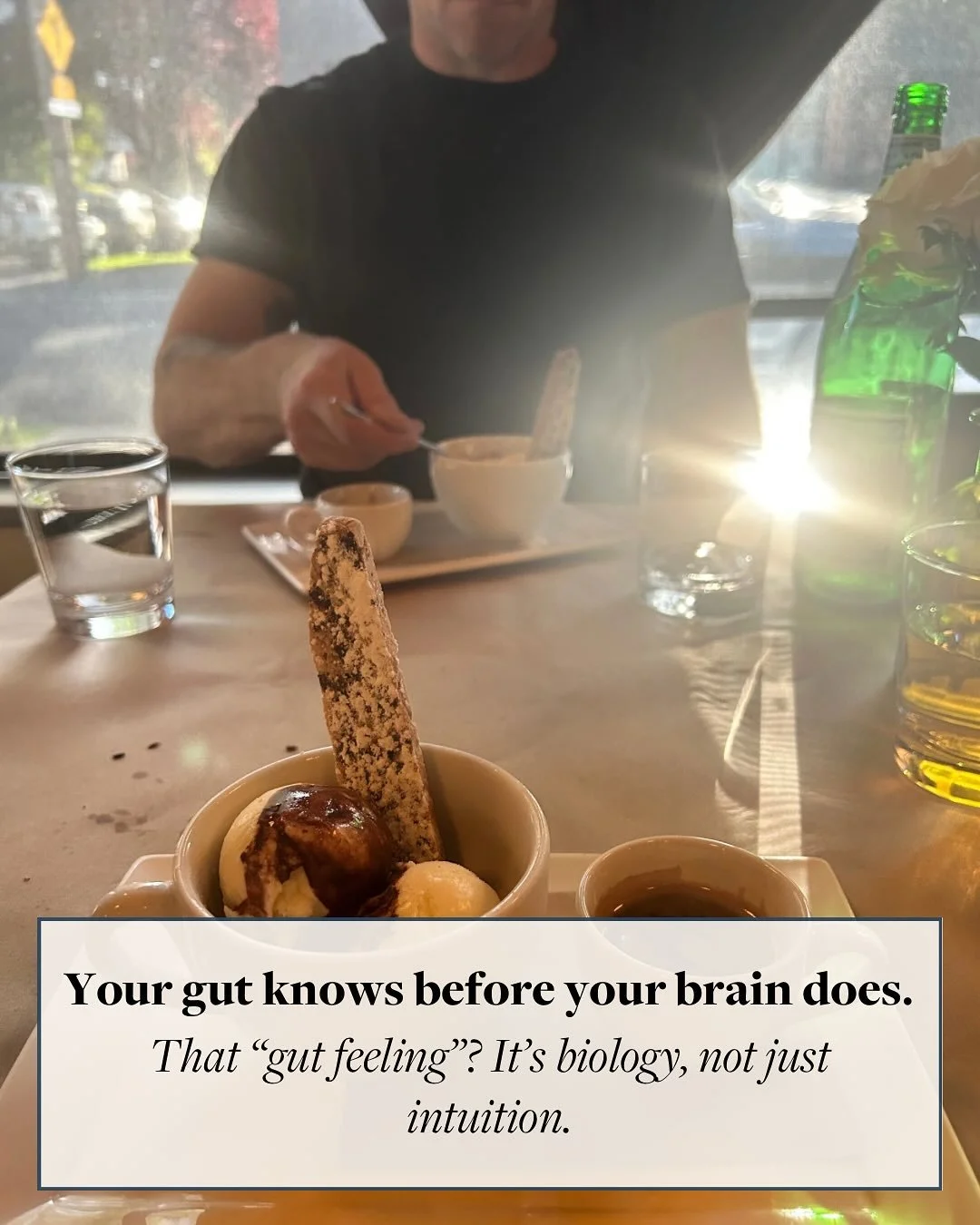 We&rsquo;ve all had that gut feeling&hellip;

A sense of some kind, even before our mind has words for it.

That&rsquo;s not just intuition.

It&rsquo;s also our intelligent physiology.

Your gut is lined with over 500 million neurons (!!) and commun