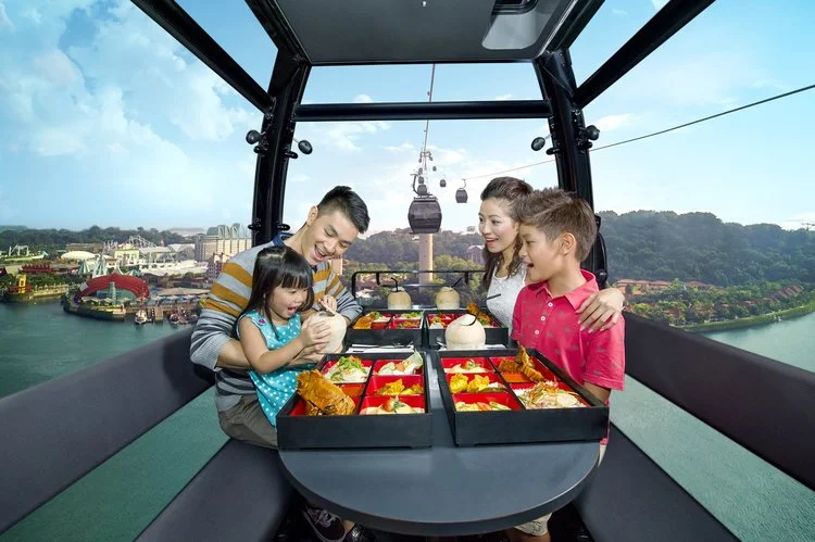 Sky Dining - Singapore Flavours Cabin