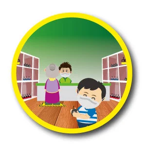 Reduced capacity at F&amp;B establishments and retail stores due to safe distancing measures