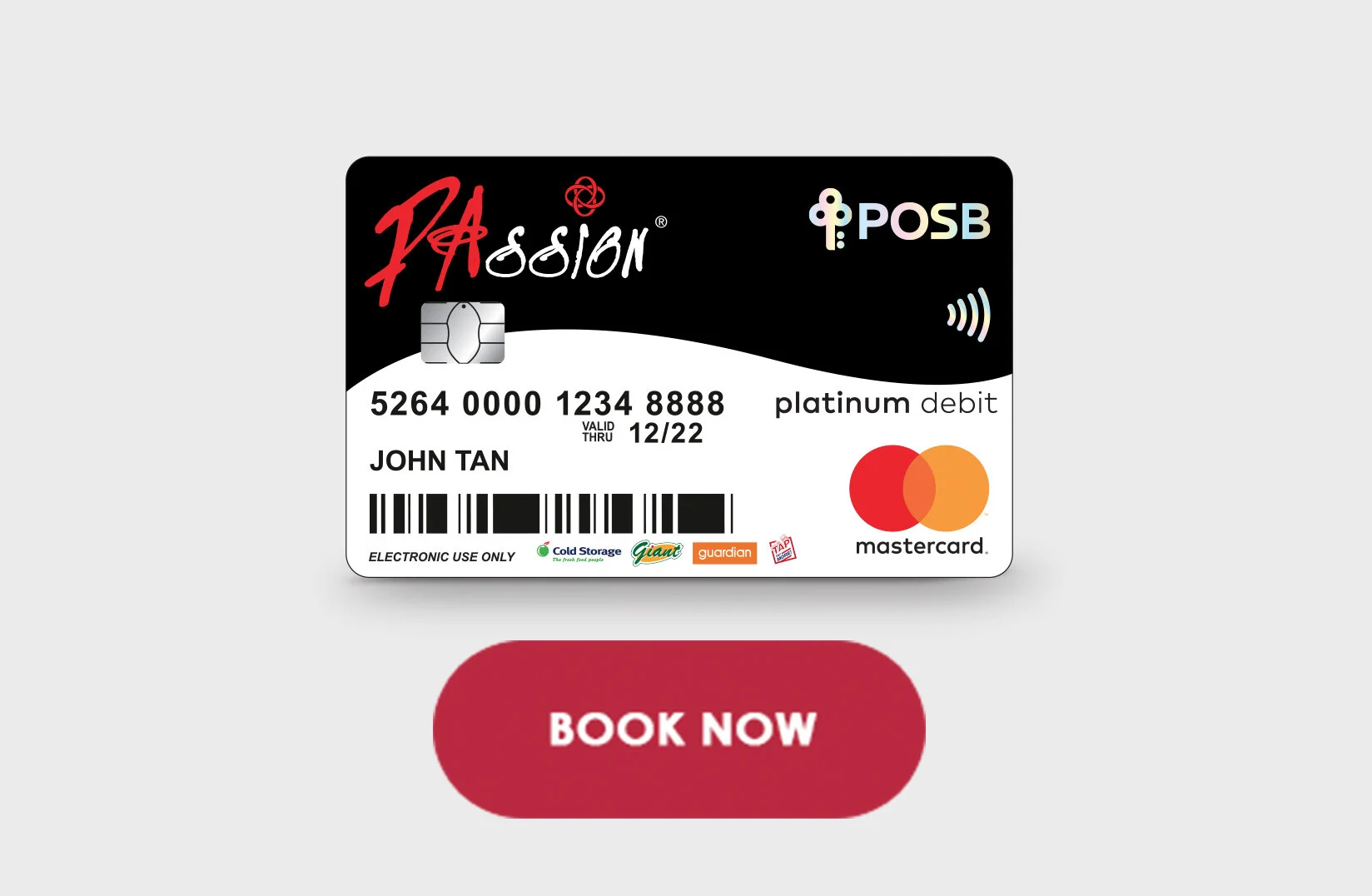 PAssion POSB Debit Card 1-for-1 deals every 10th of the Month!