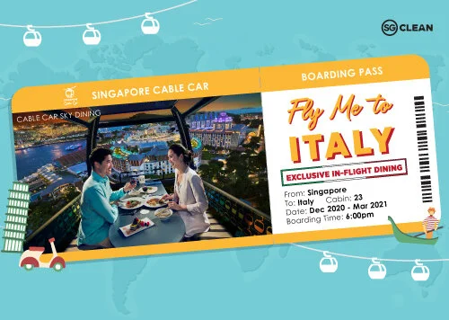 Sky Dining - Fly Me to Italy