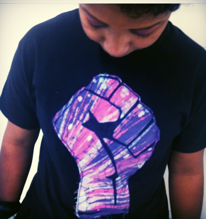 Custom One Piece Fist Tee