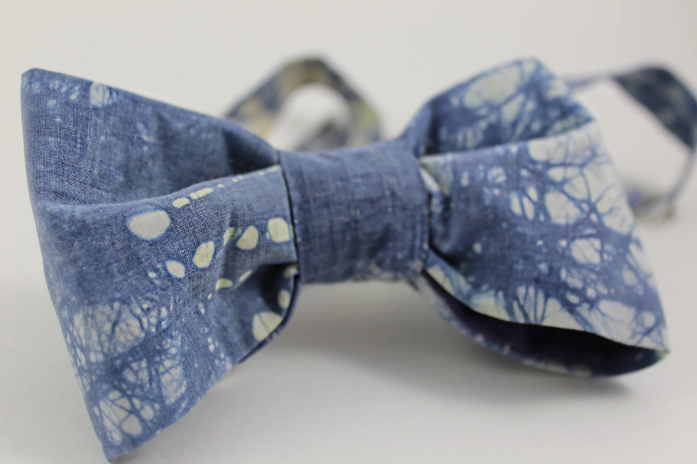 Arctic Blues Bow Tie