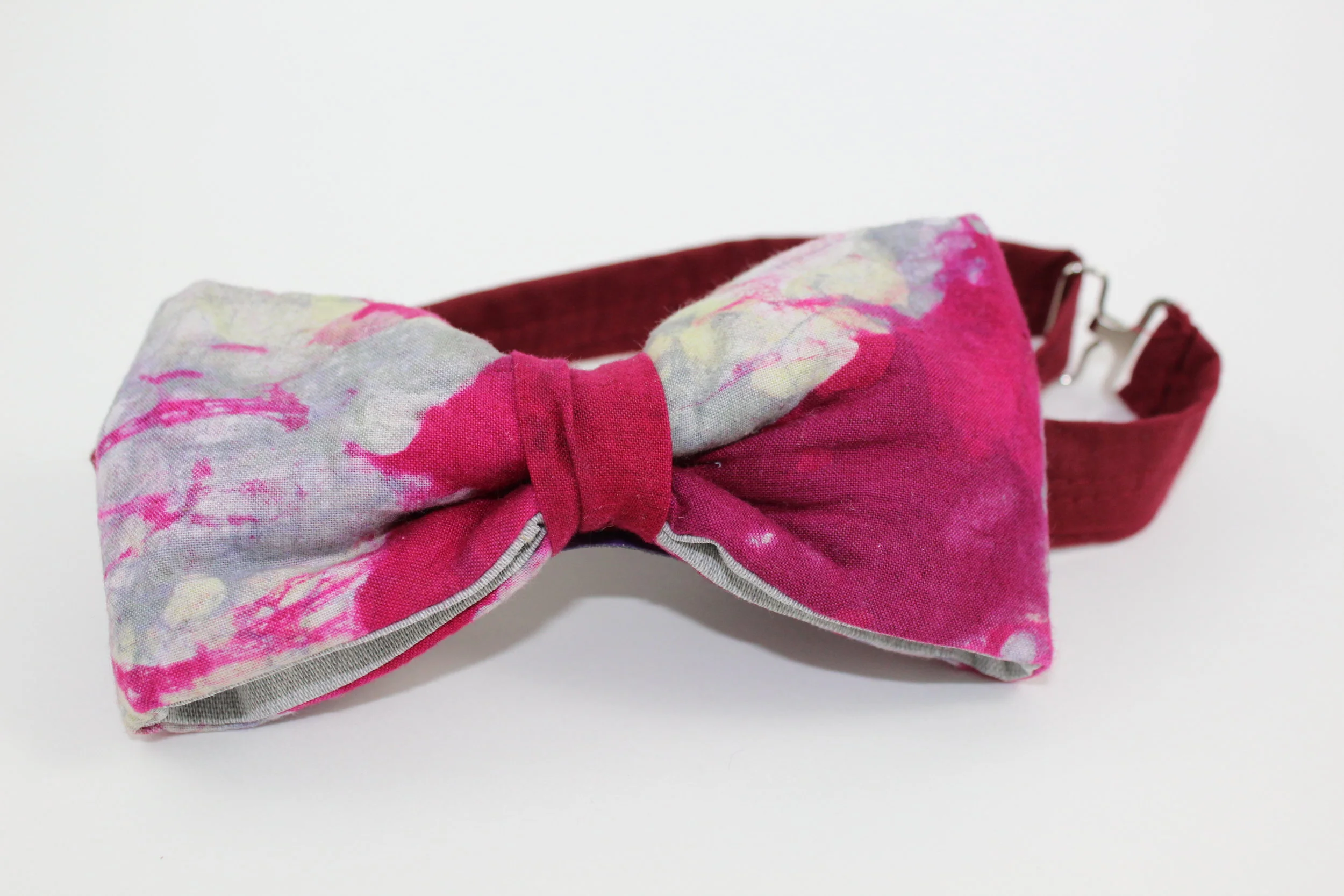 Raspberry Ice Bow Tie