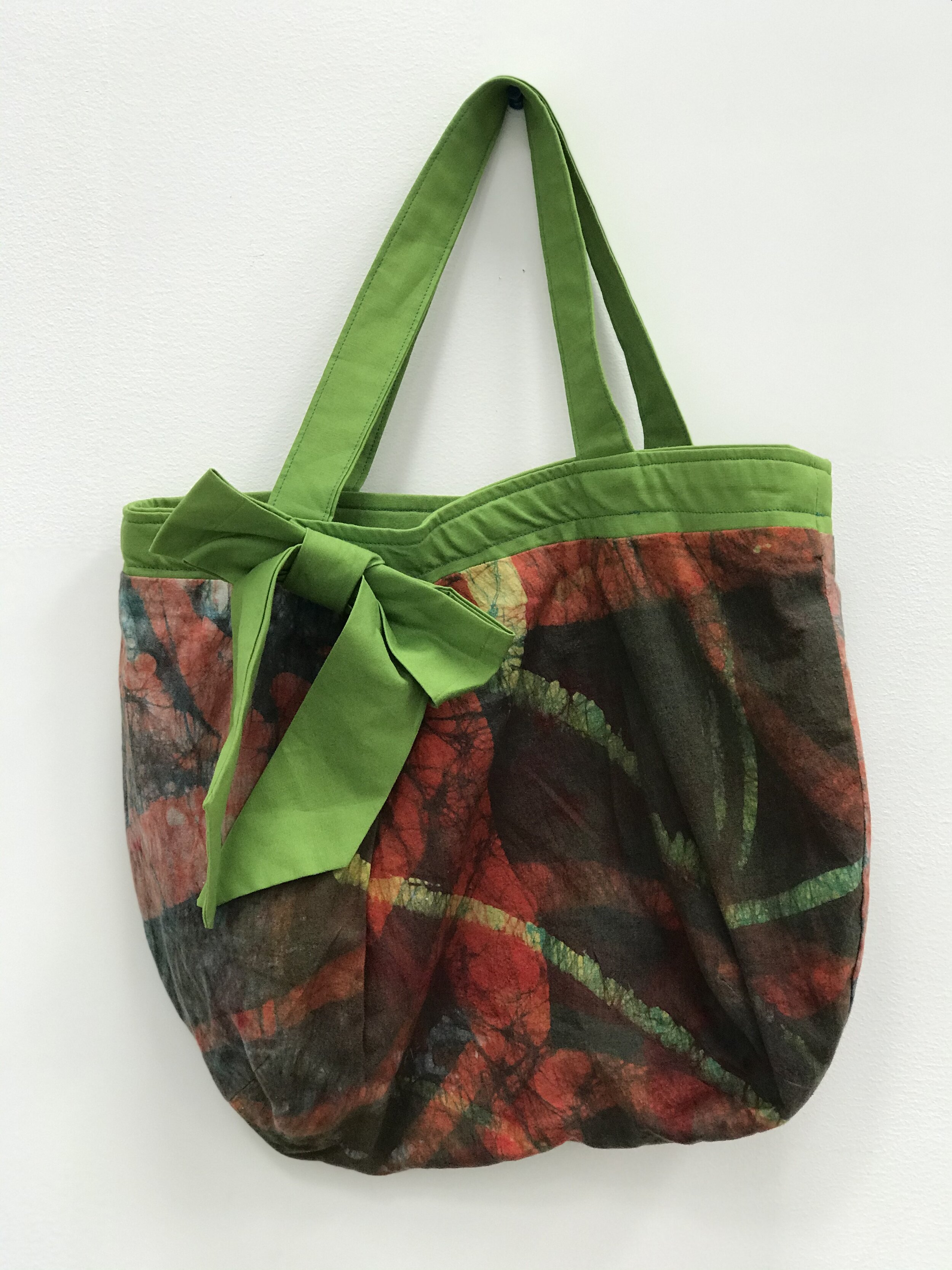 Contrast Bow Handbag