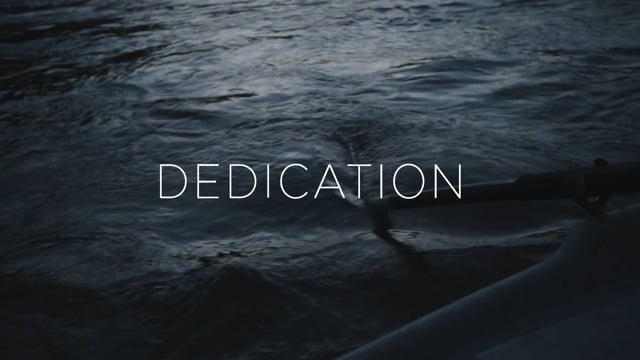Earn Your Story:  Dedication