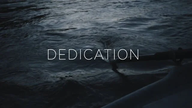 Earn Your Story:  Dedication