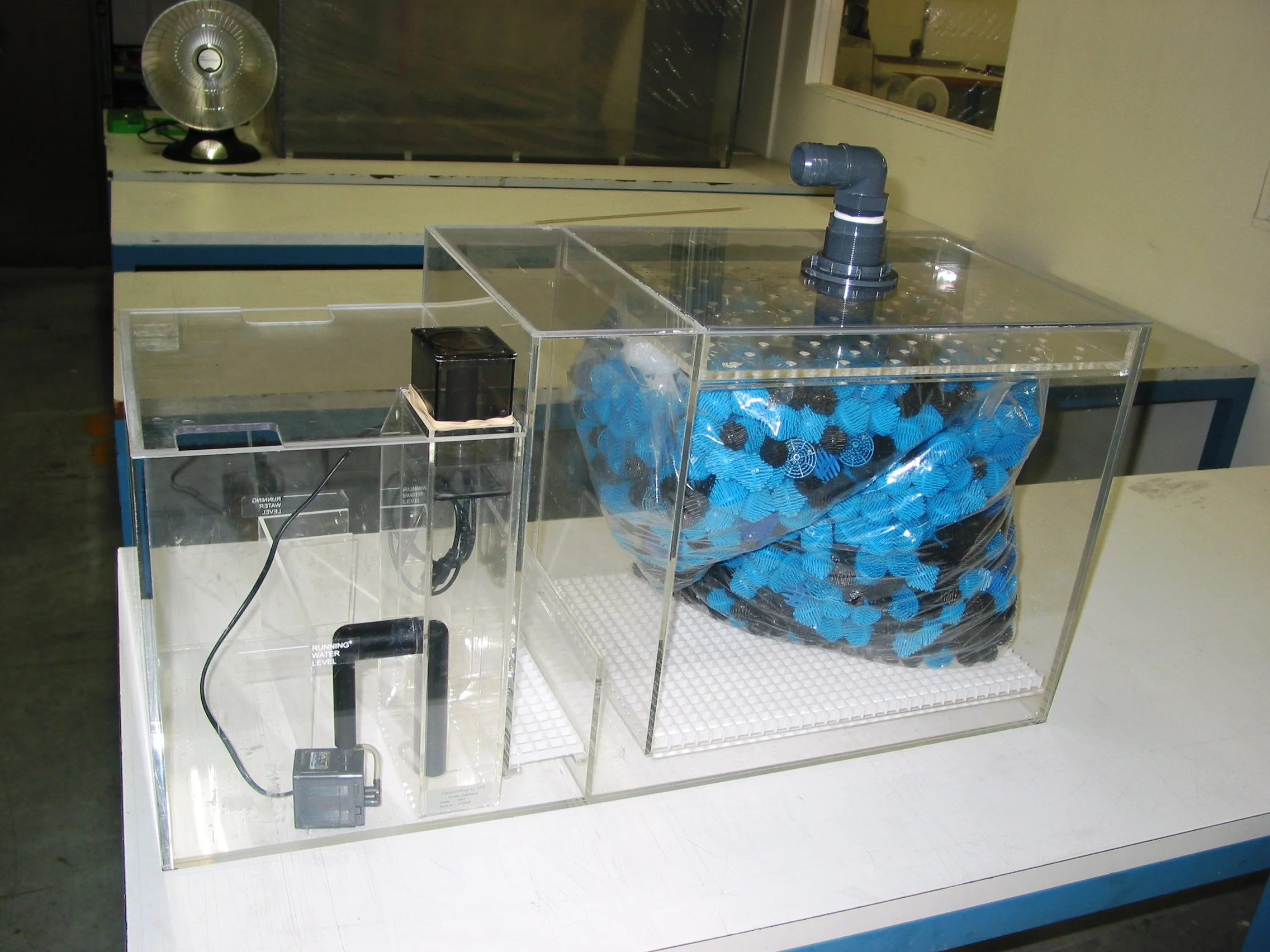 Aquariums & Filter Boxes View Gallery — Kara Kreations Plastic Fabrication, Custom POS