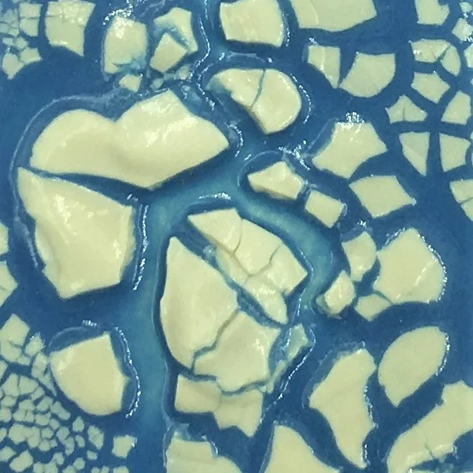 Cobble dutch blue, white