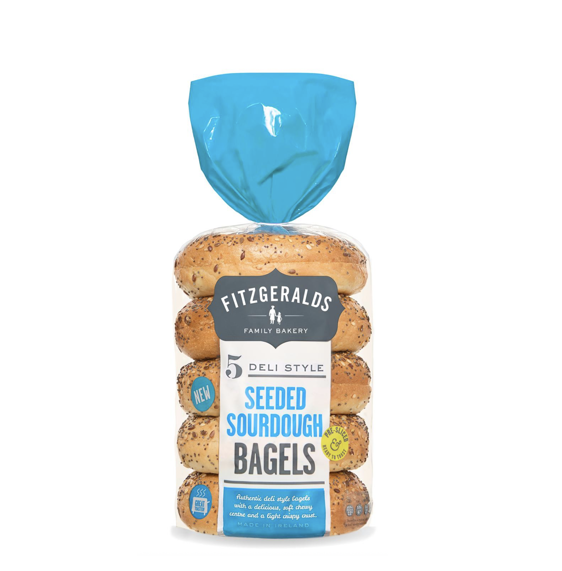 Seeded Sourdough Bagels