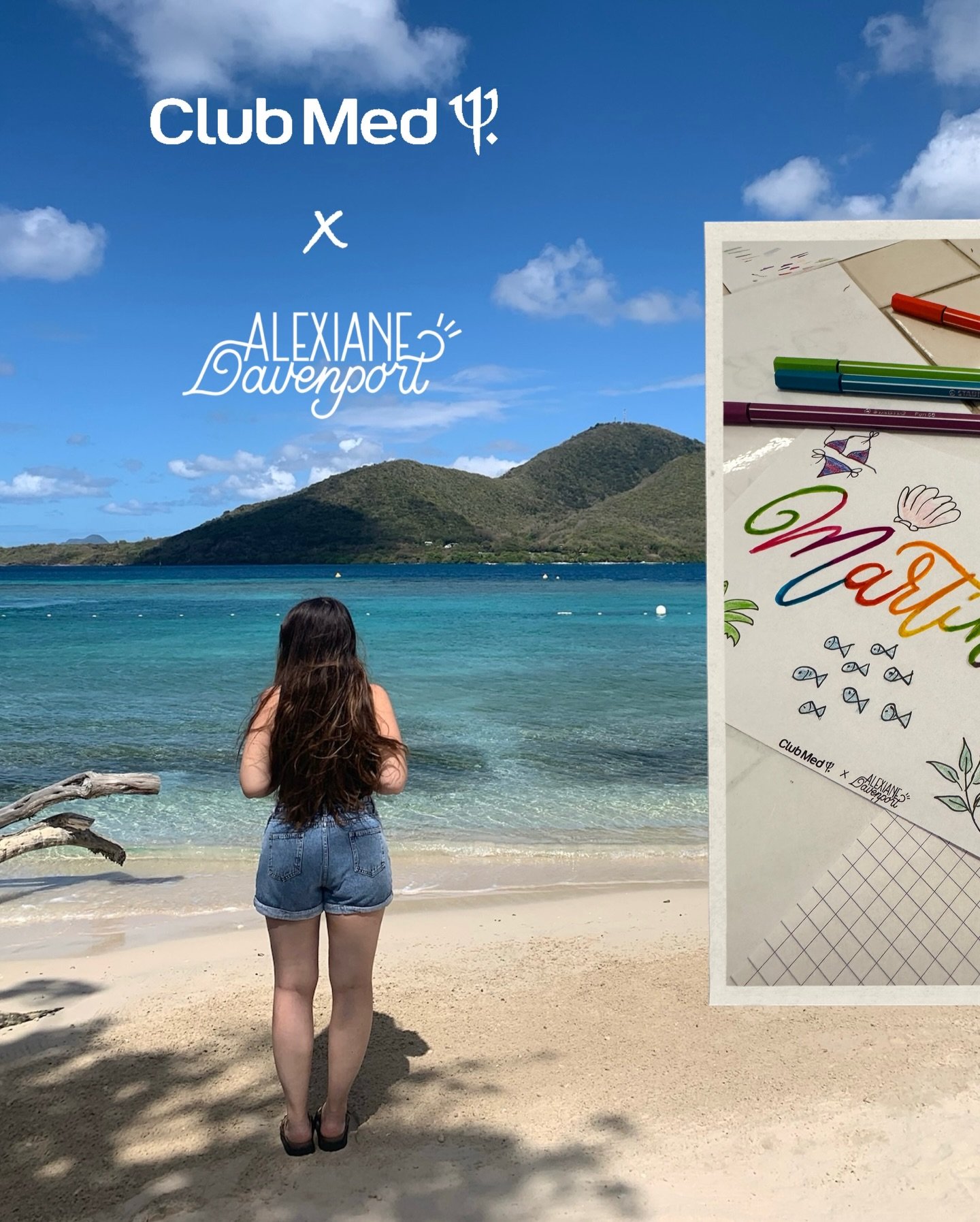 Souvenirs de ma r&eacute;sidence artistique au Club Med Les Boucaniers en Martinique 🌺

90% vacances, 10% boulot : j&rsquo;ai &eacute;t&eacute; invit&eacute;e &agrave; proposer des ateliers cr&eacute;atifs pour les vacanciers.&egrave;res pendant une