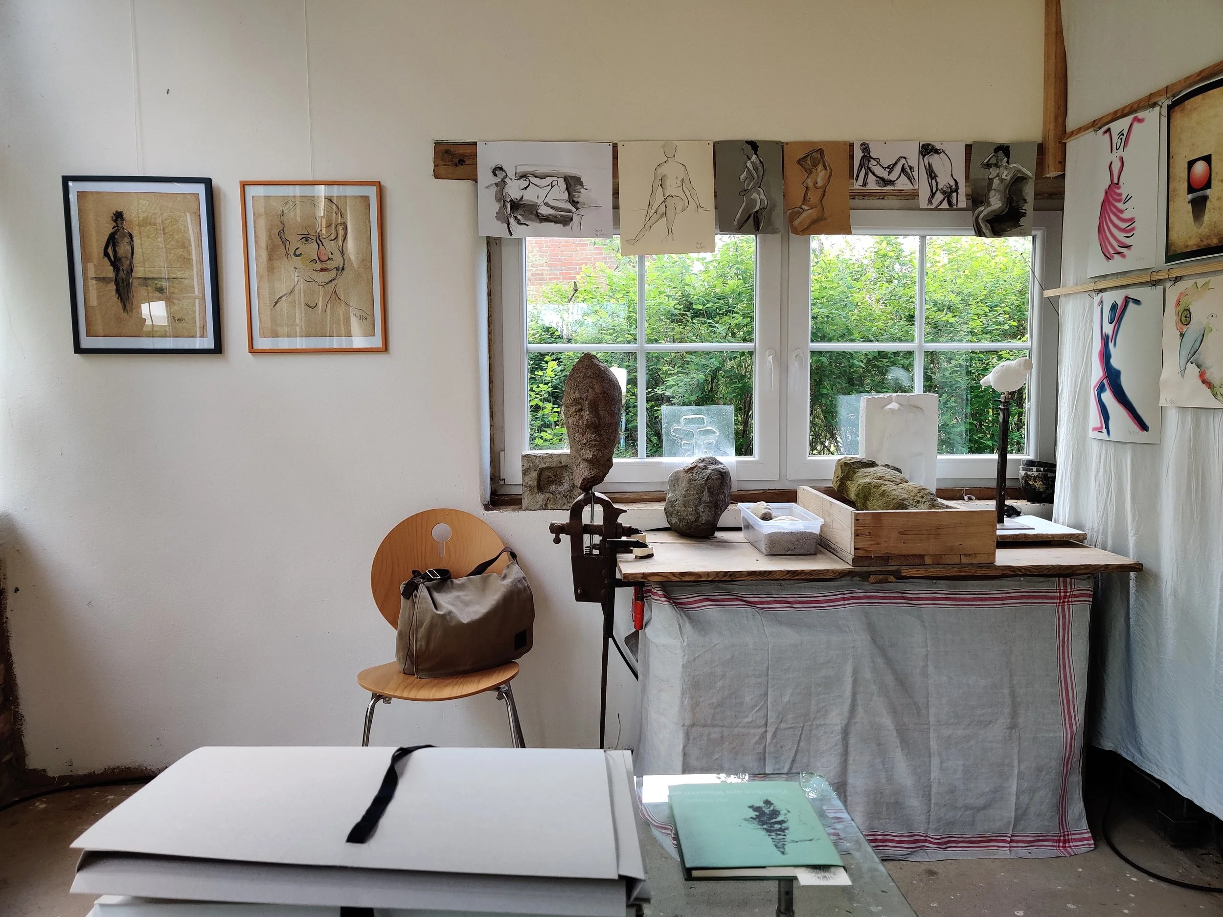 Ausstellung: Skulpturen, Grafiken und Drucke